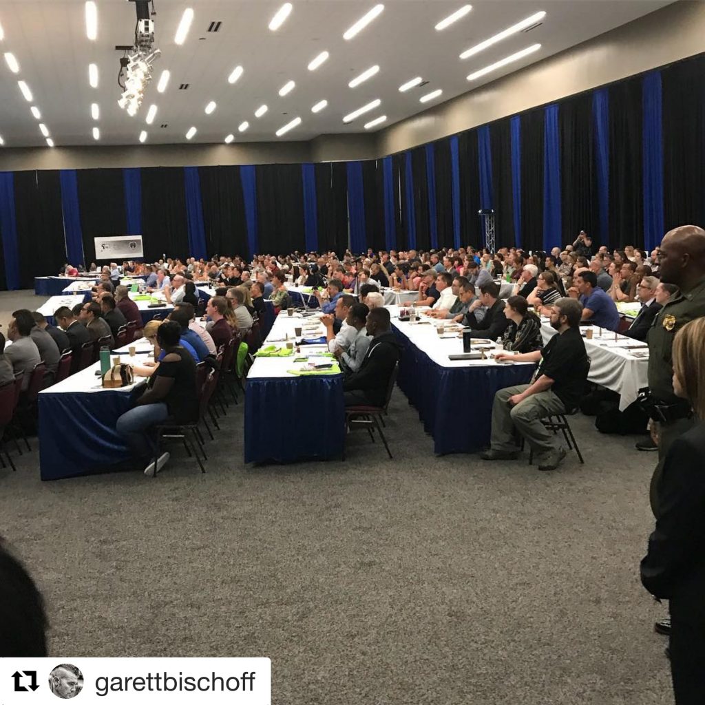 Conference room full of people at AFTE 2018
